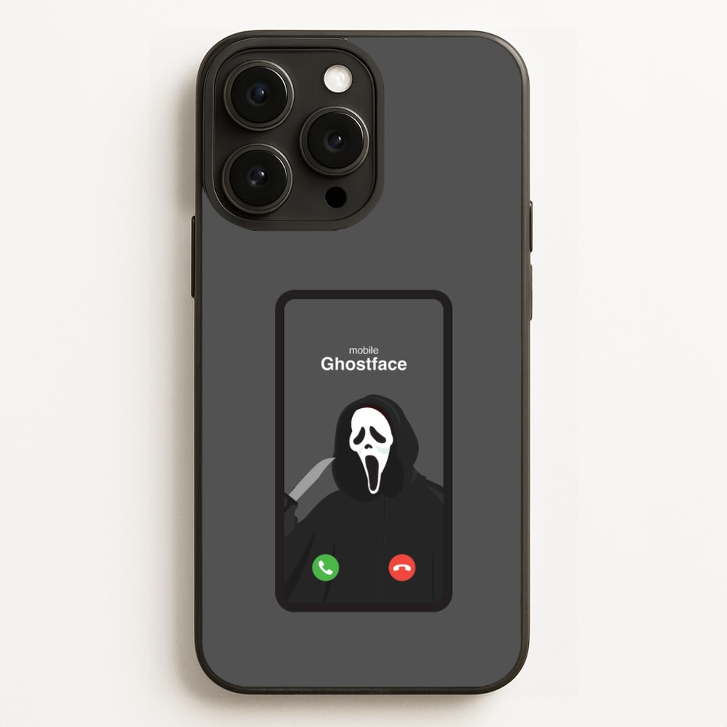 Caller ID Ghostface iPhone 12 Pro Max Case