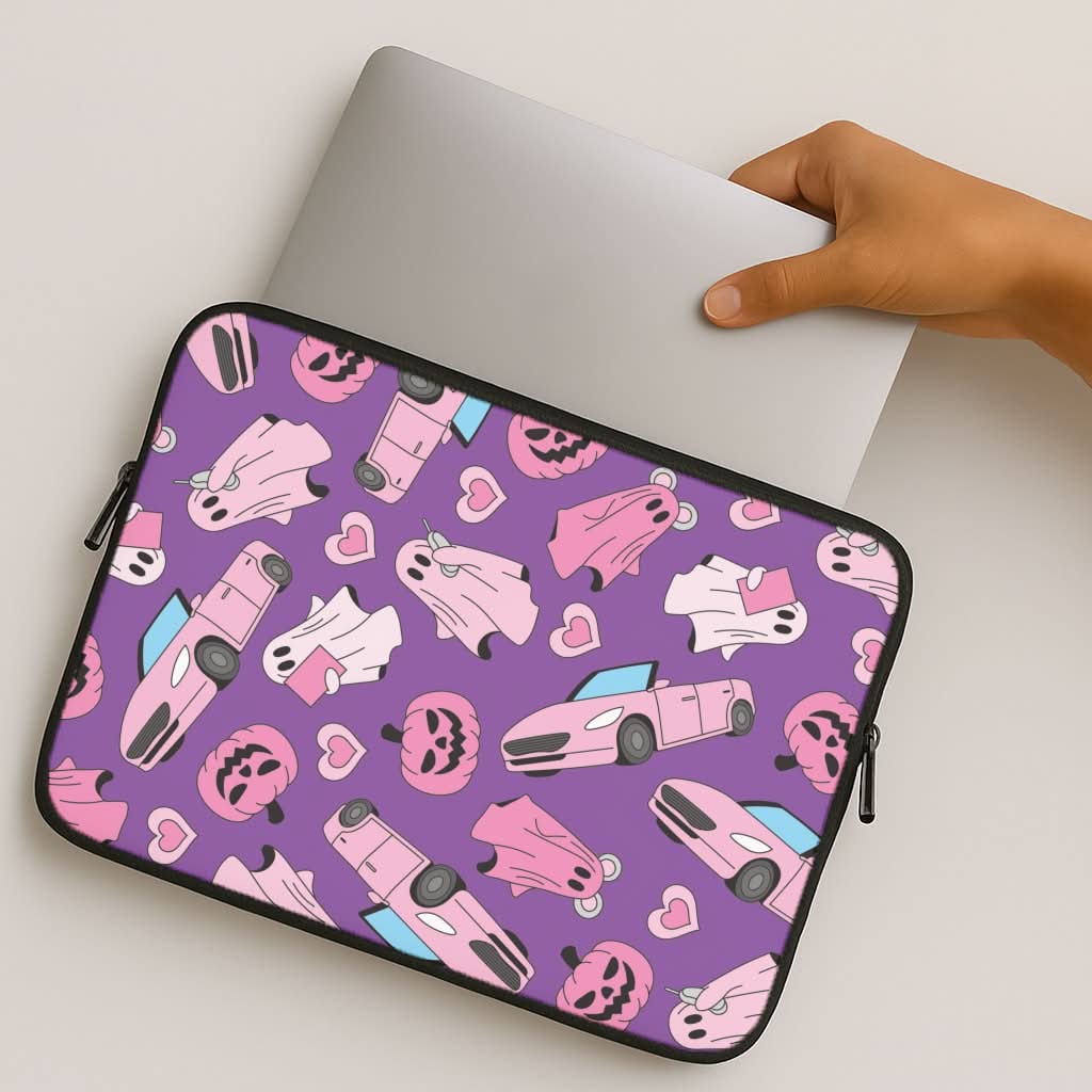 Mean Ghouls Props Pattern MacBook Cover
