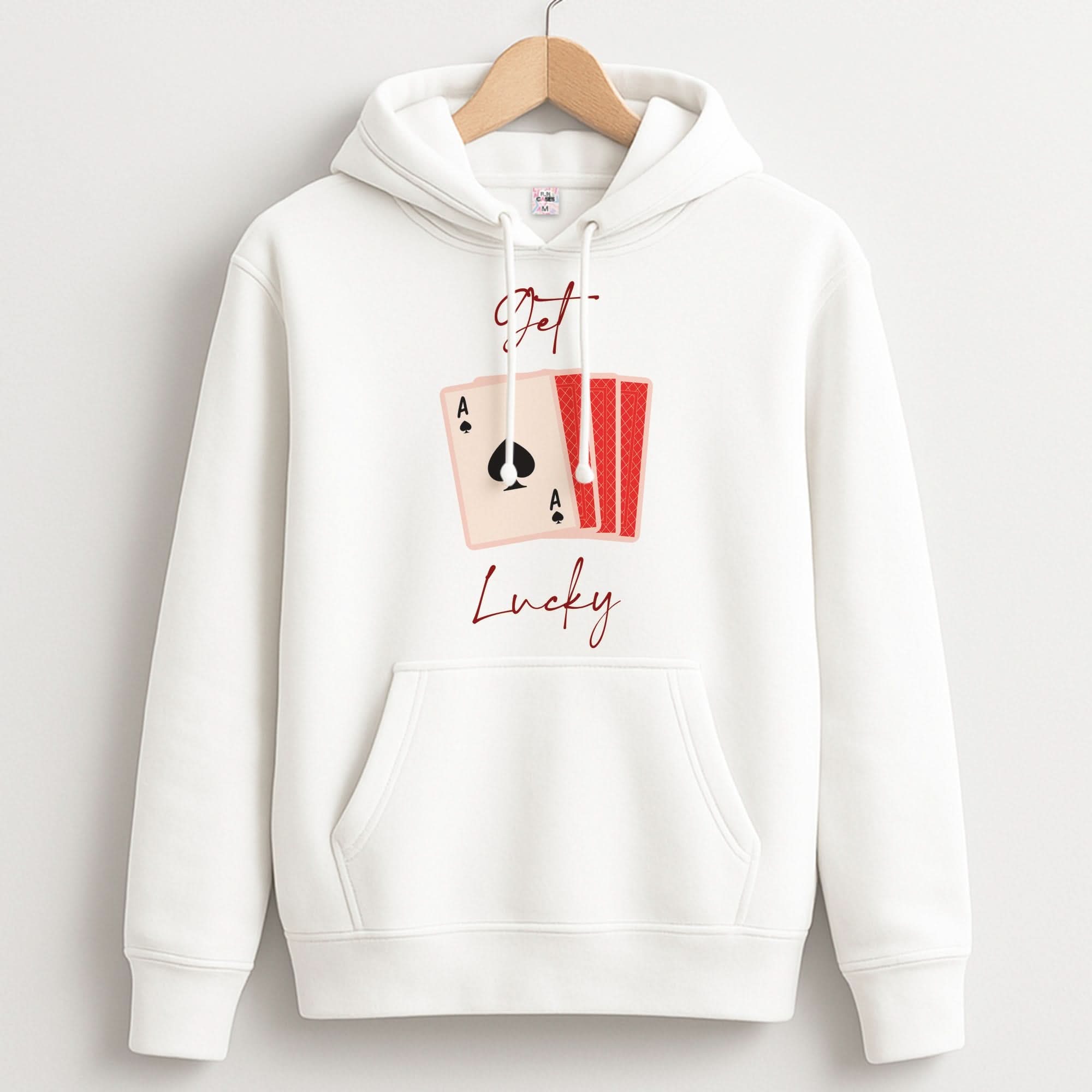 Get Lucky Set Of Cards Unisex Hoodie