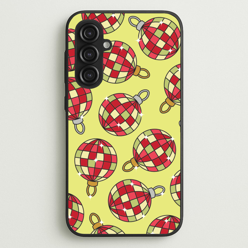 Disco Baubles Pattern Galaxy S23FE Case