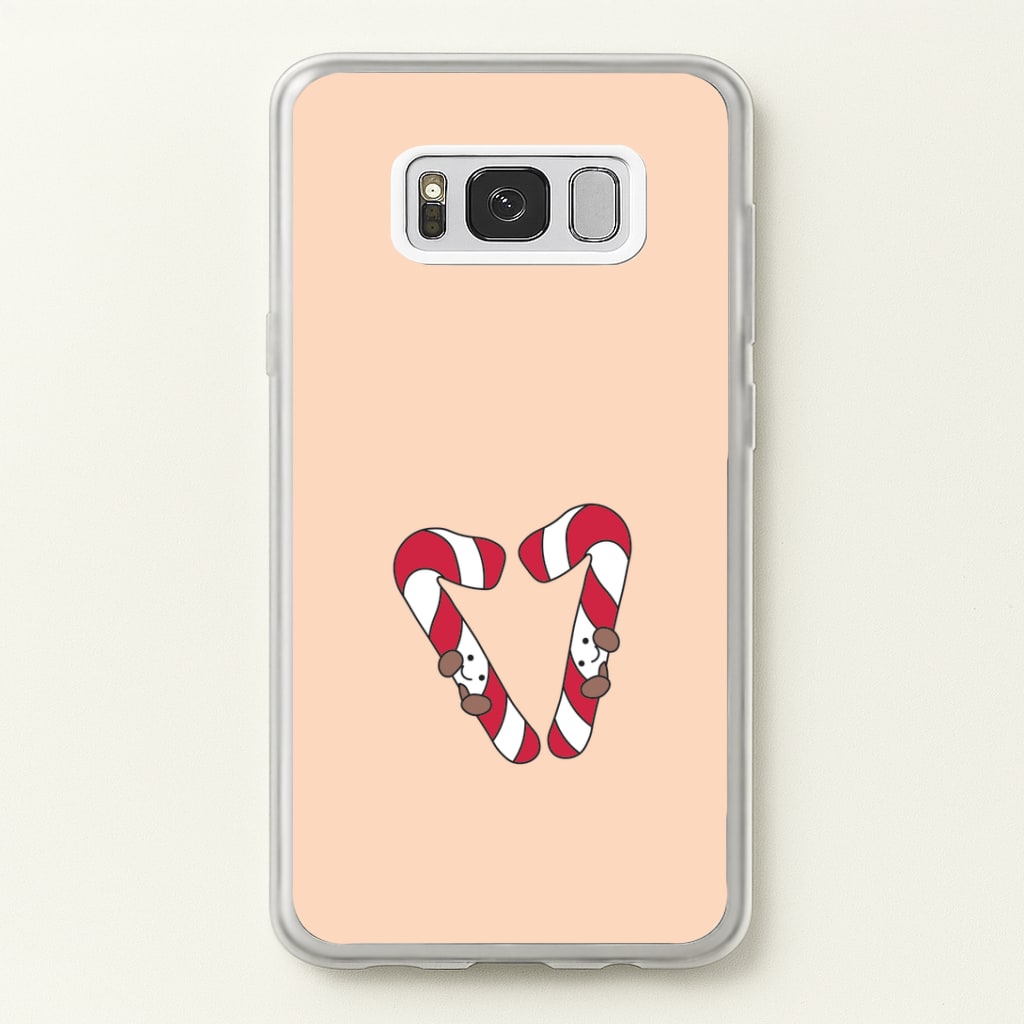 Christmas Candycane Plushies Galaxy S8 Plus Case
