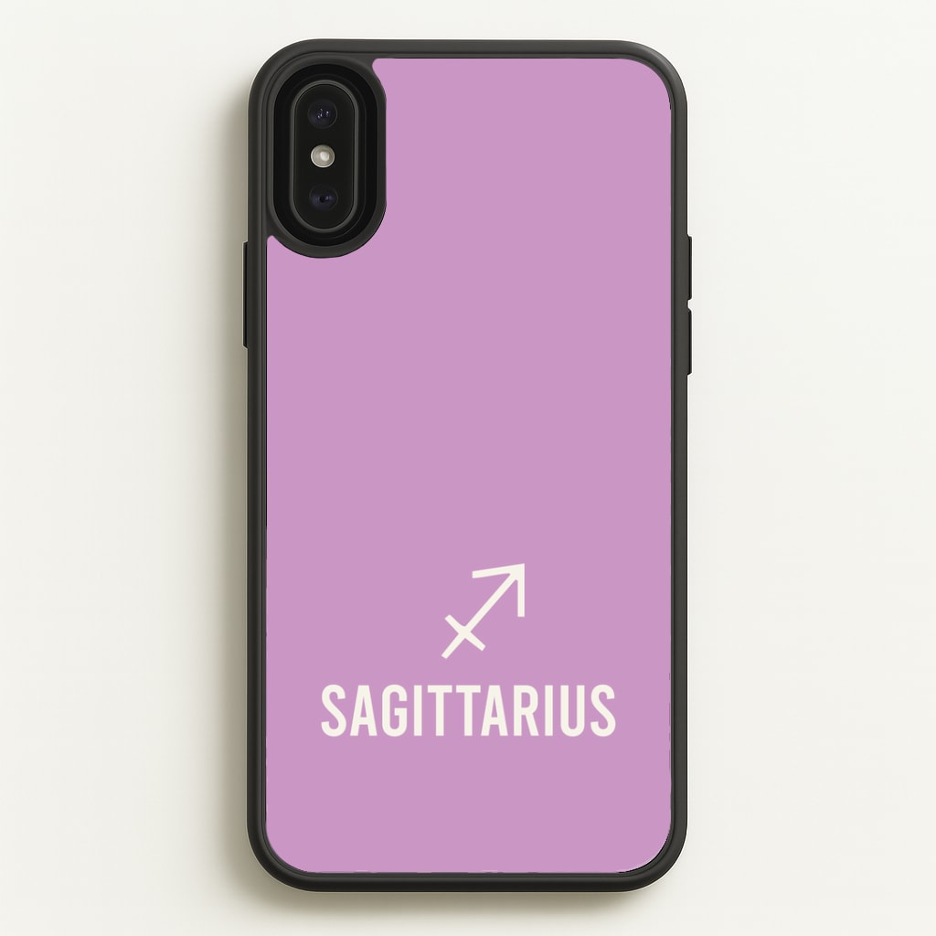 Sagittarius Pastel Zodiac iPhone XS Max Case