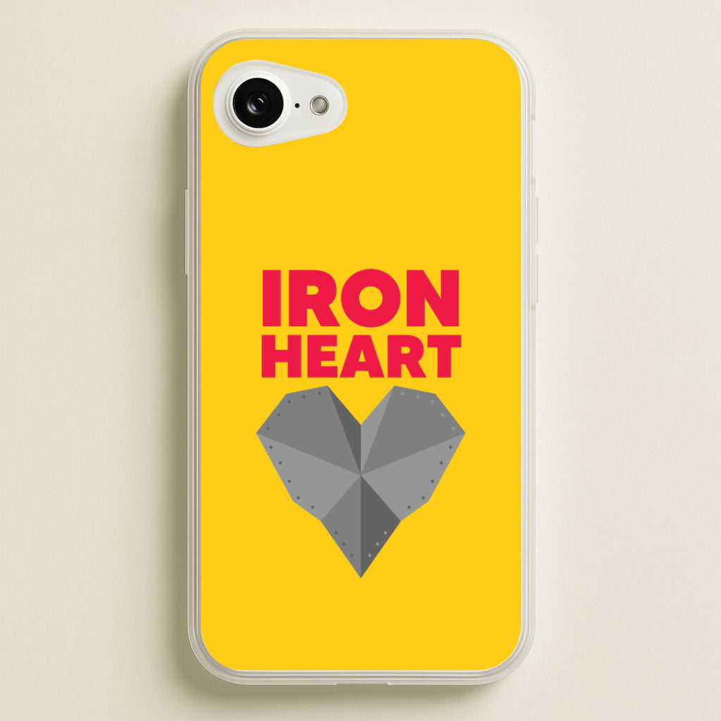 Metal Heart iPhone 16e Case