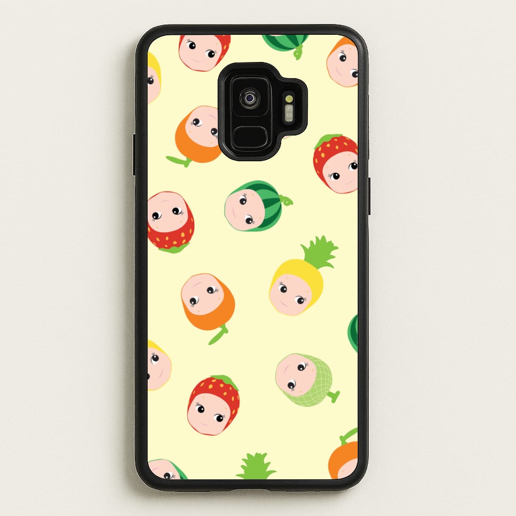 Fruit Angels Pattern Galaxy S9 Case