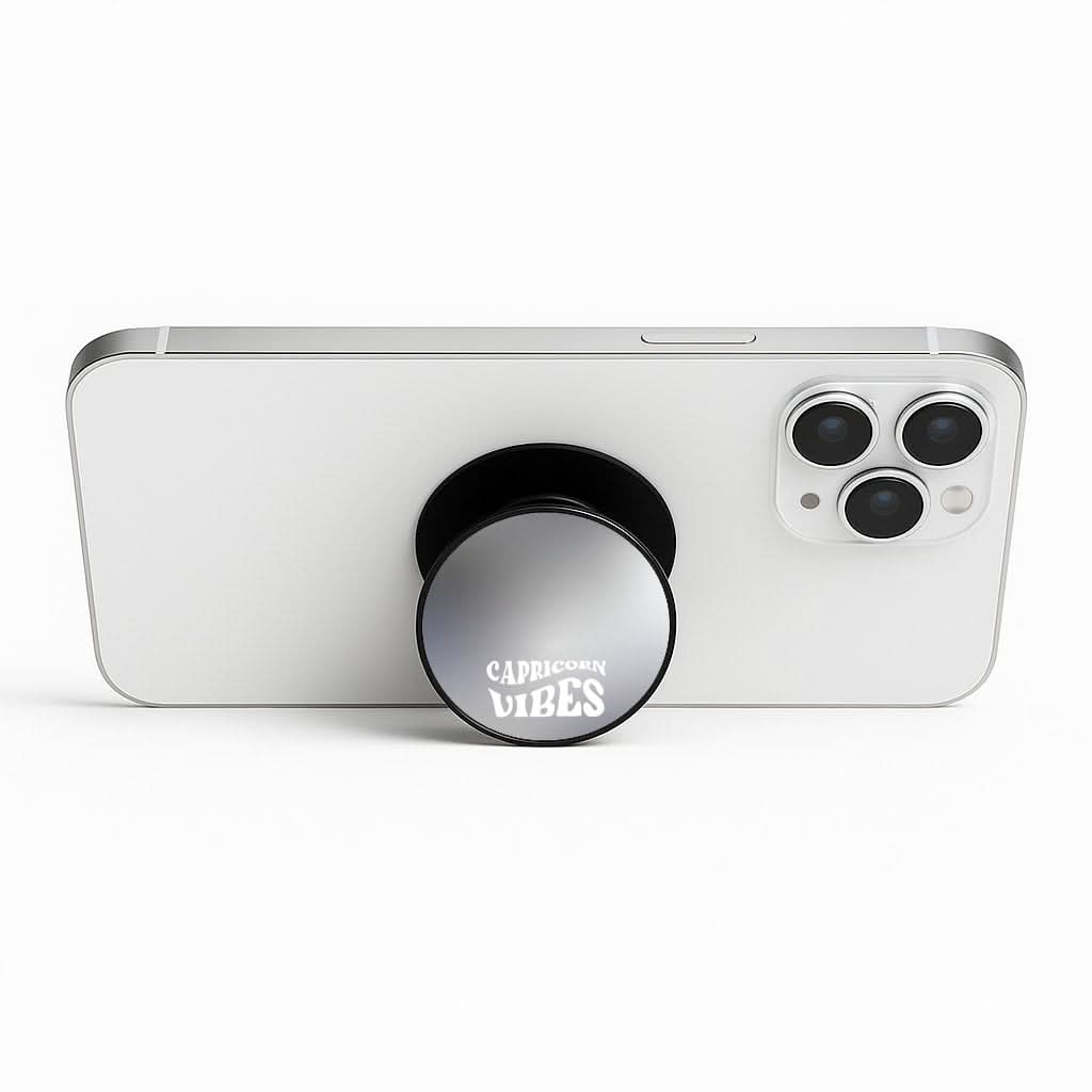 Capricorn Vibes Gradient Zodiac Phone Stand