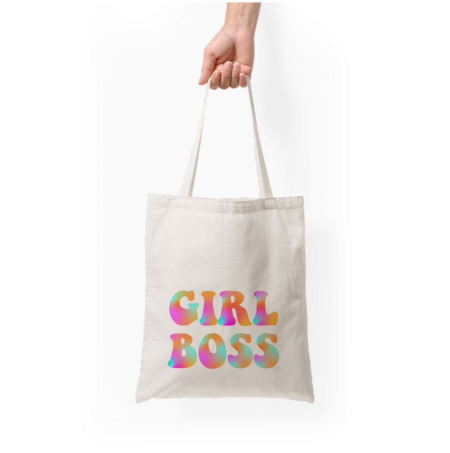 Girl Boss - Aesthetic Quote Tote Bag