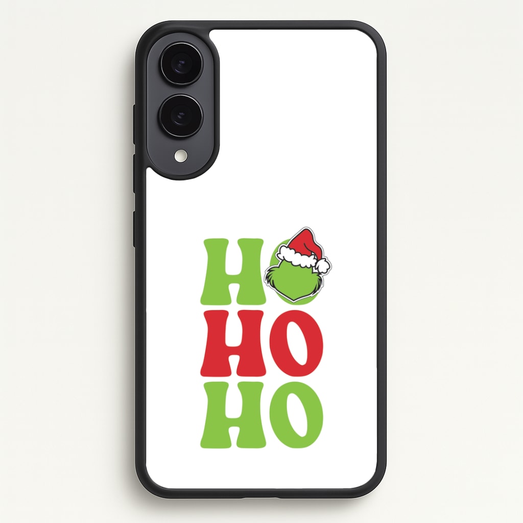 Green Ho Ho Ho Galaxy S25 Edge Case