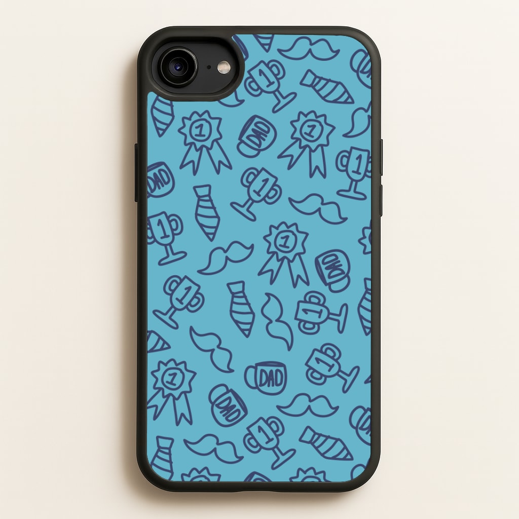 Dad Doodles Pattern iPhone 6 / 7 / 8 / SE Case