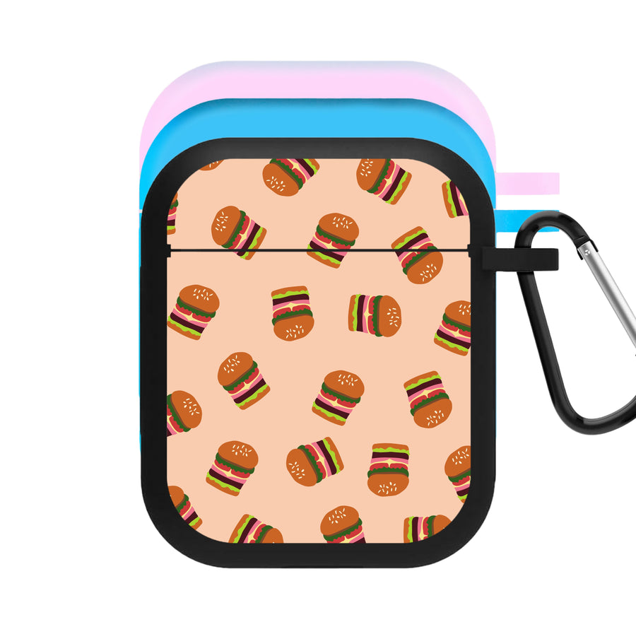 Burgers - Fast Food Patterns AirPods Case