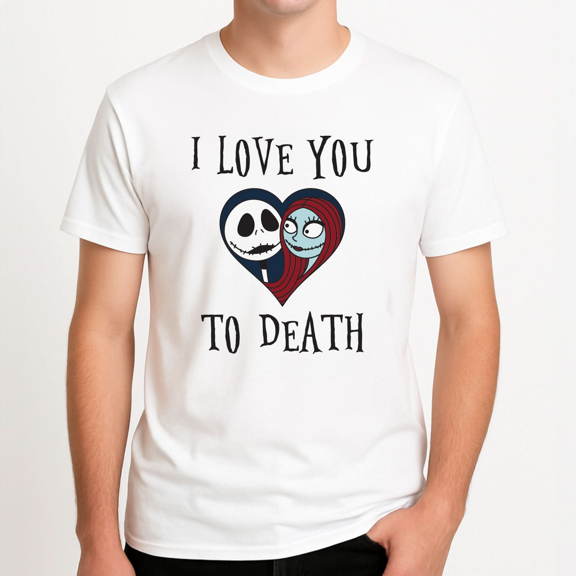 I Love You To Death Heart Mens T-Shirt