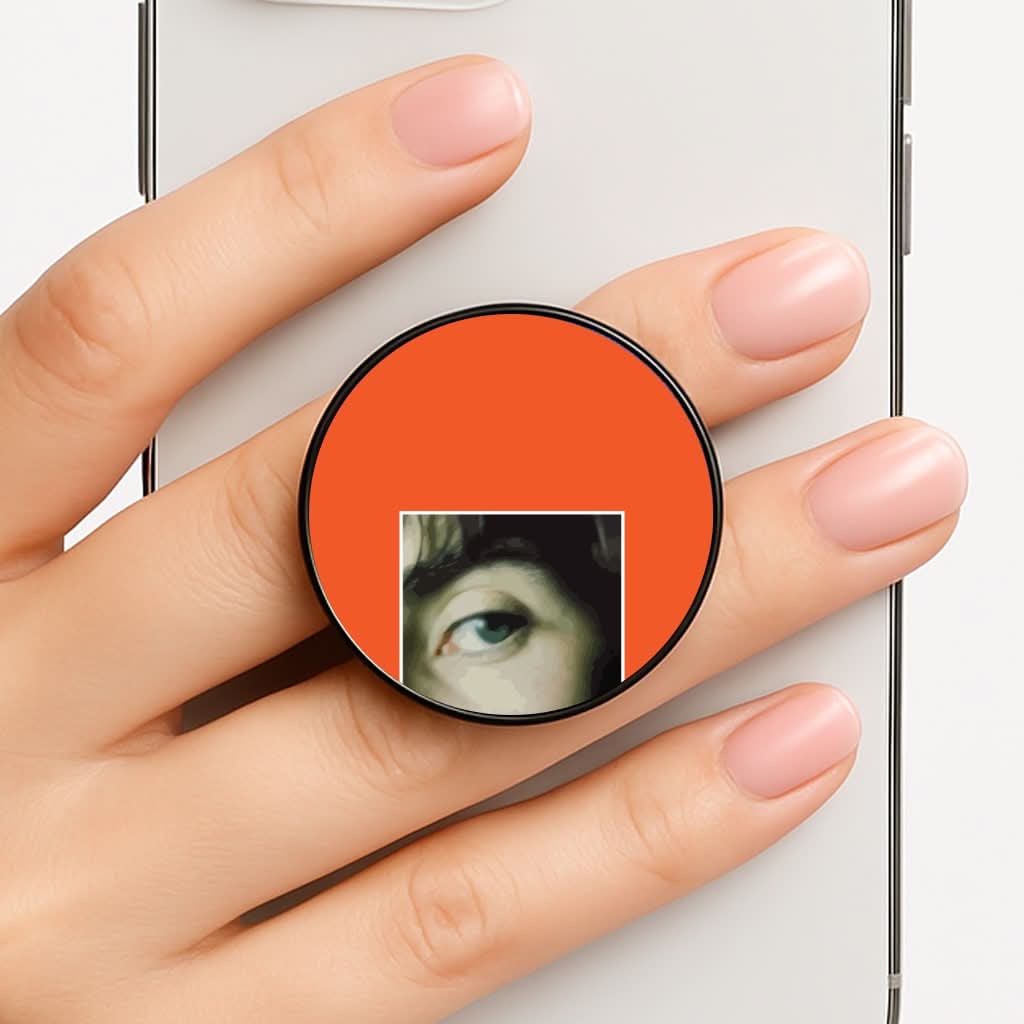 What's The Story Orange Phone Grip