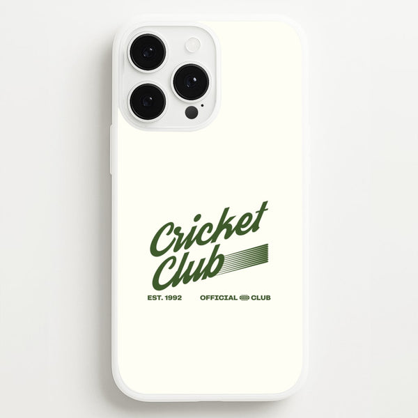 Official Cricket Club iPhone 13 Pro Max Case
