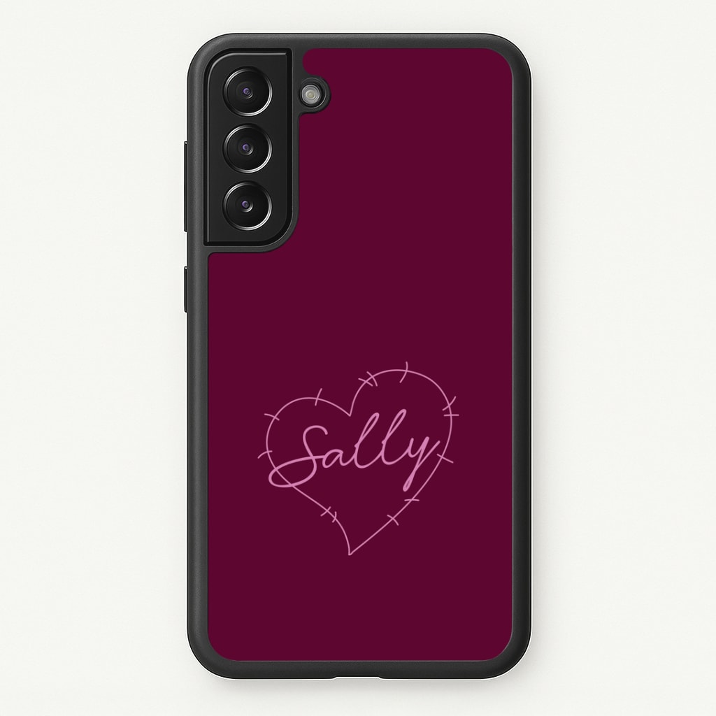Stitched Heart Sally Galaxy S22 Plus Case