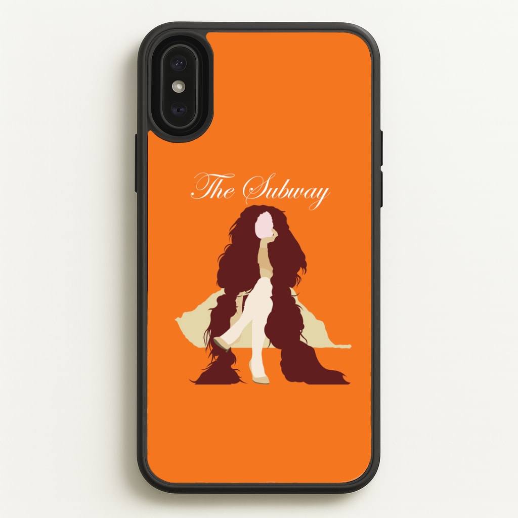 Subway Orange iPhone XS Max Case