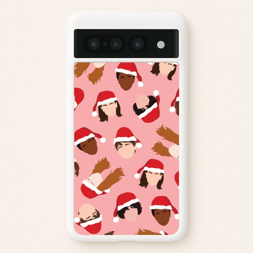 Christmas Stranger Crew Pattern Google Pixel 7 Pro Case