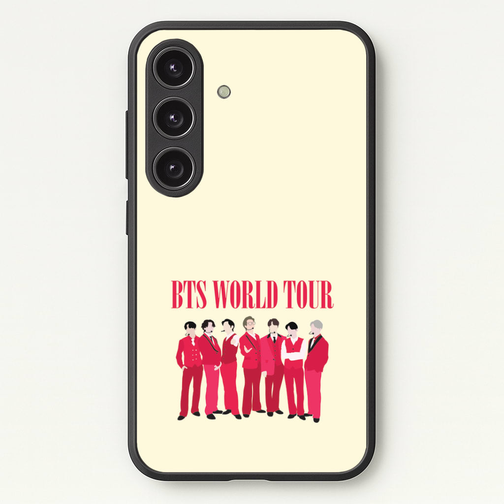 K-Pop Band World Tour 2026 Galaxy S25 Plus Case