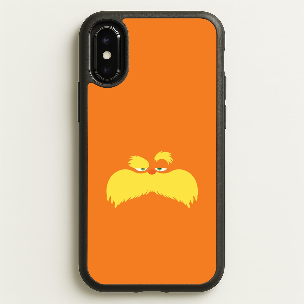 Orange Tree Creature Face iPhone X / XS Case