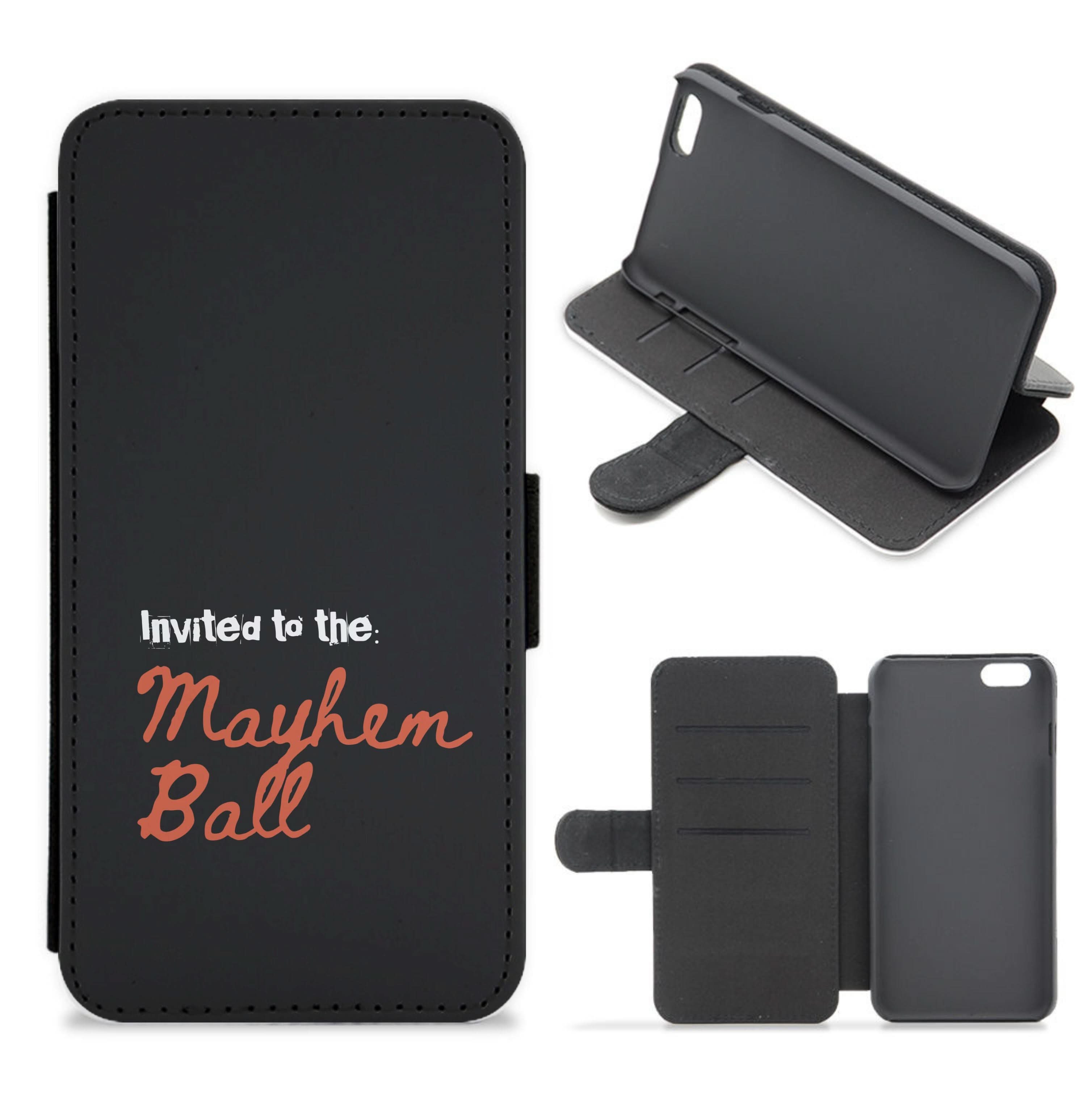 Invited To The Mayhem Ball Flip / Wallet Phone Case