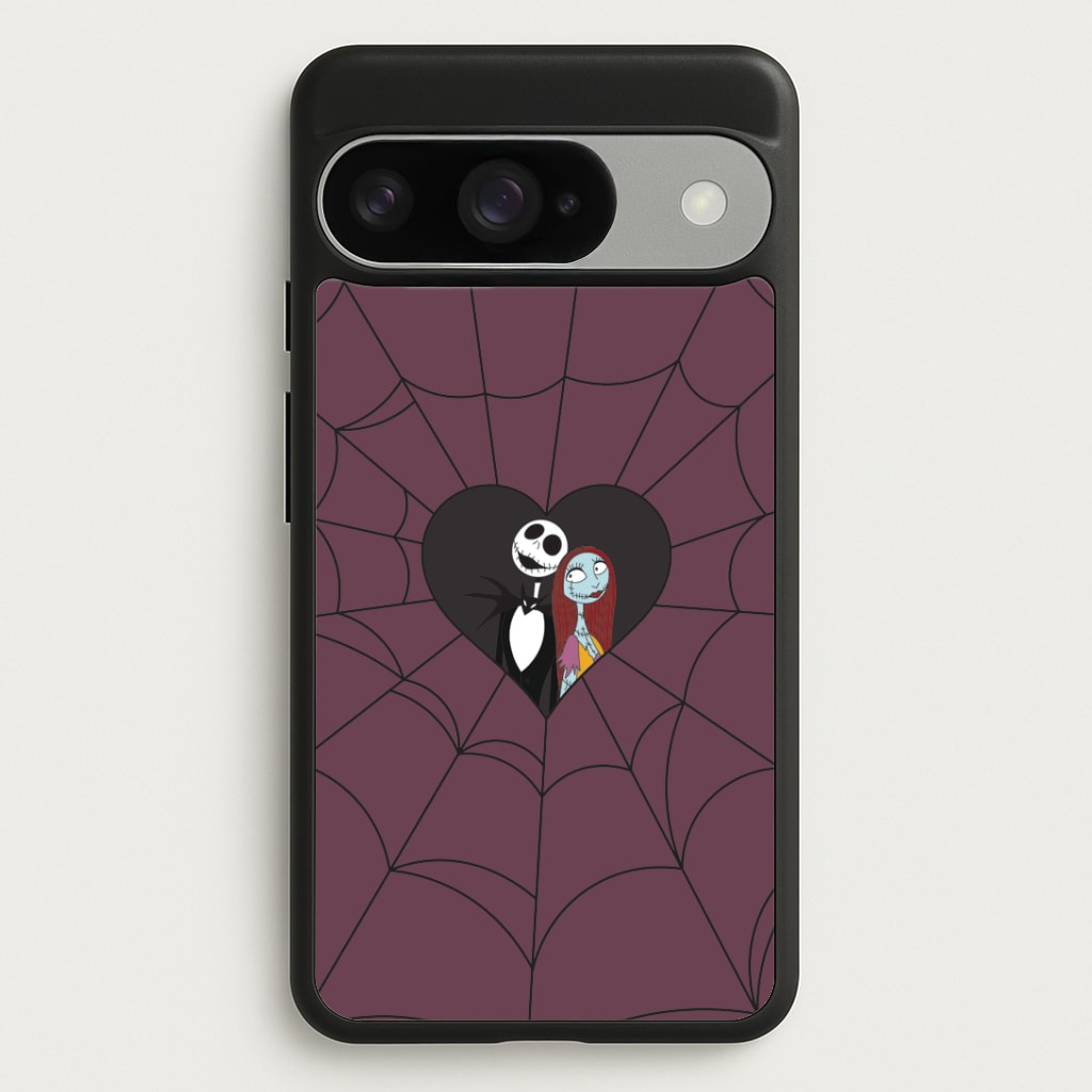 J And S Cobweb Heart Google Pixel 10 / 10 Pro Case