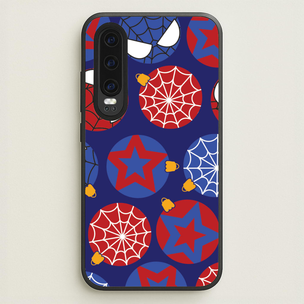 Spider Hero Baubles Pattern Huawei P30 Case