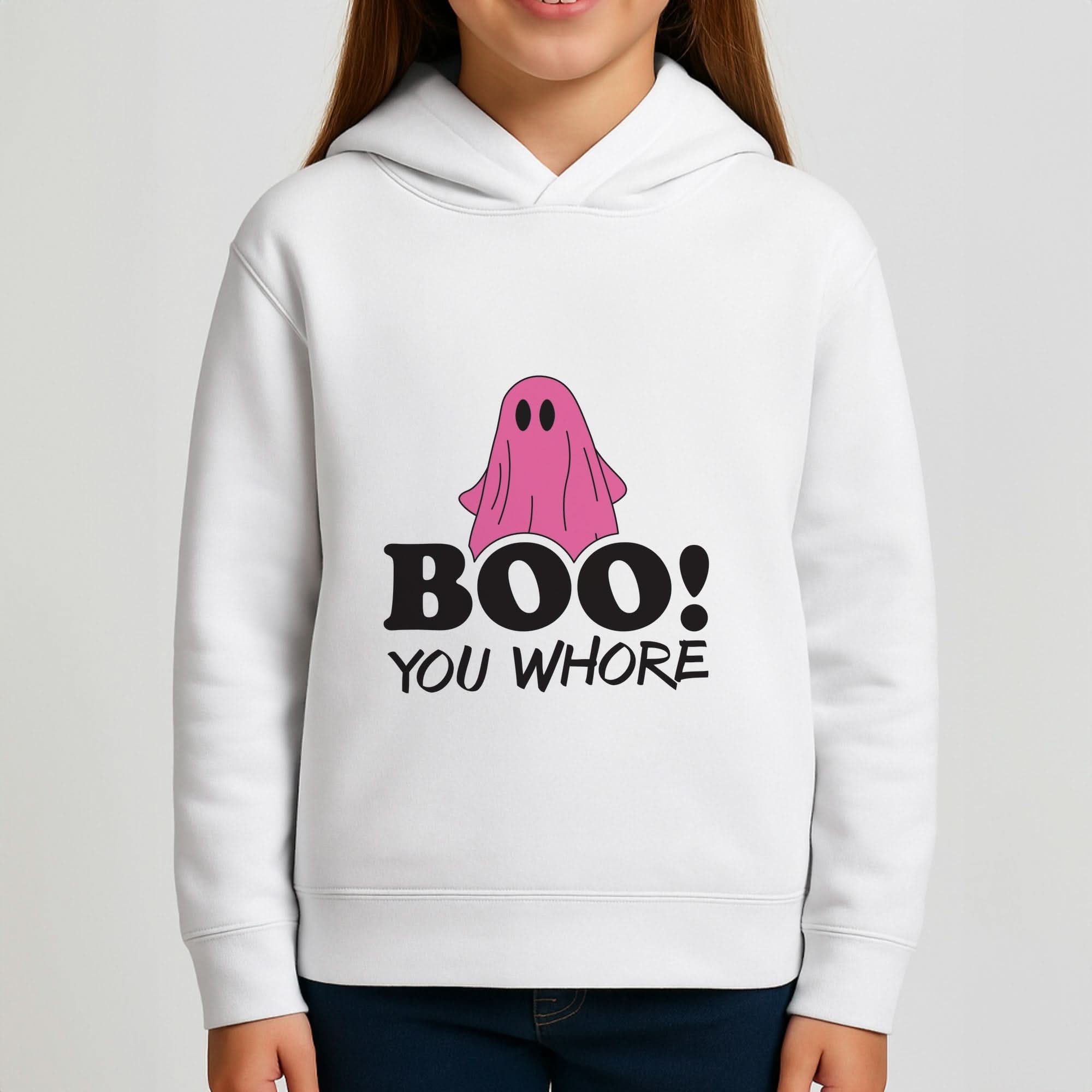 Boo You Ghost Girls Hoodie