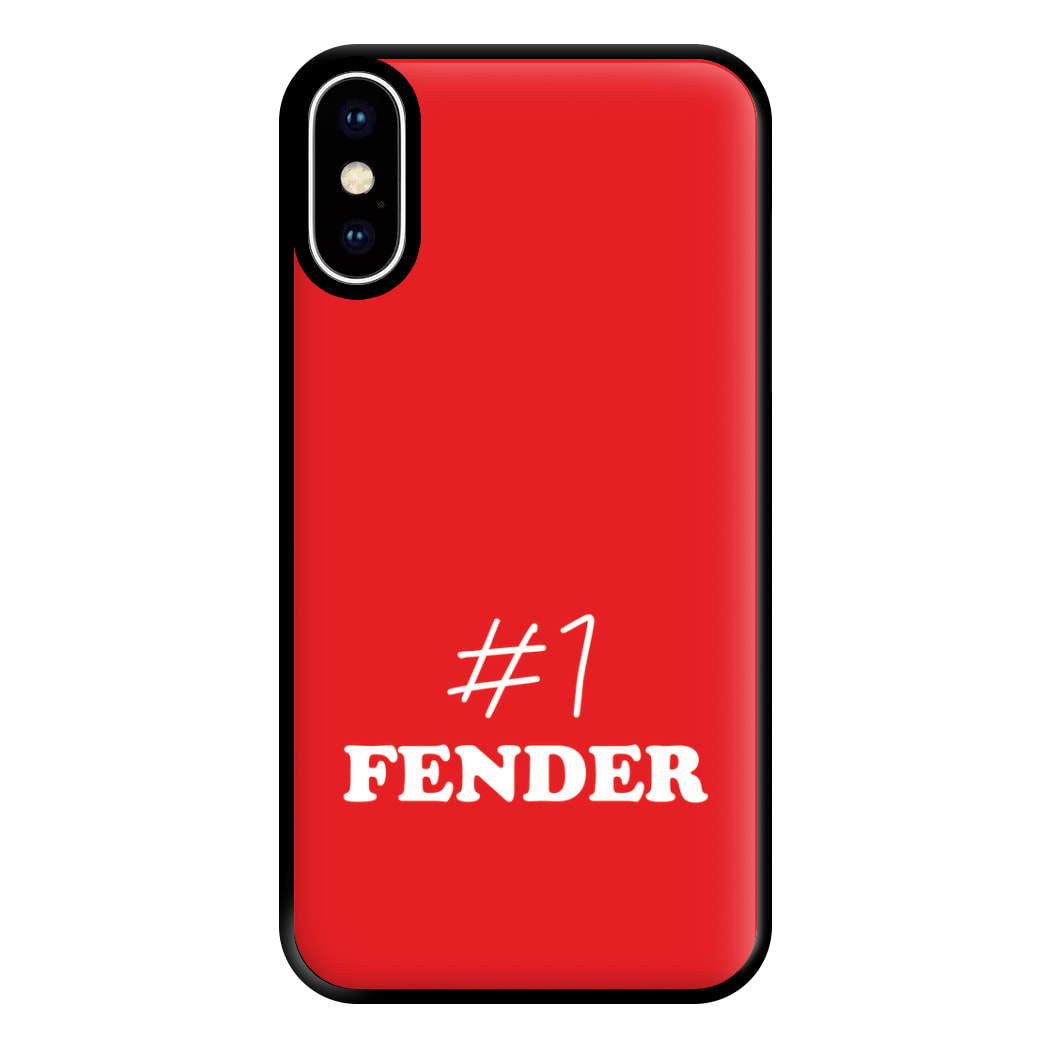 #1 FENDER iPhone XS Max Case