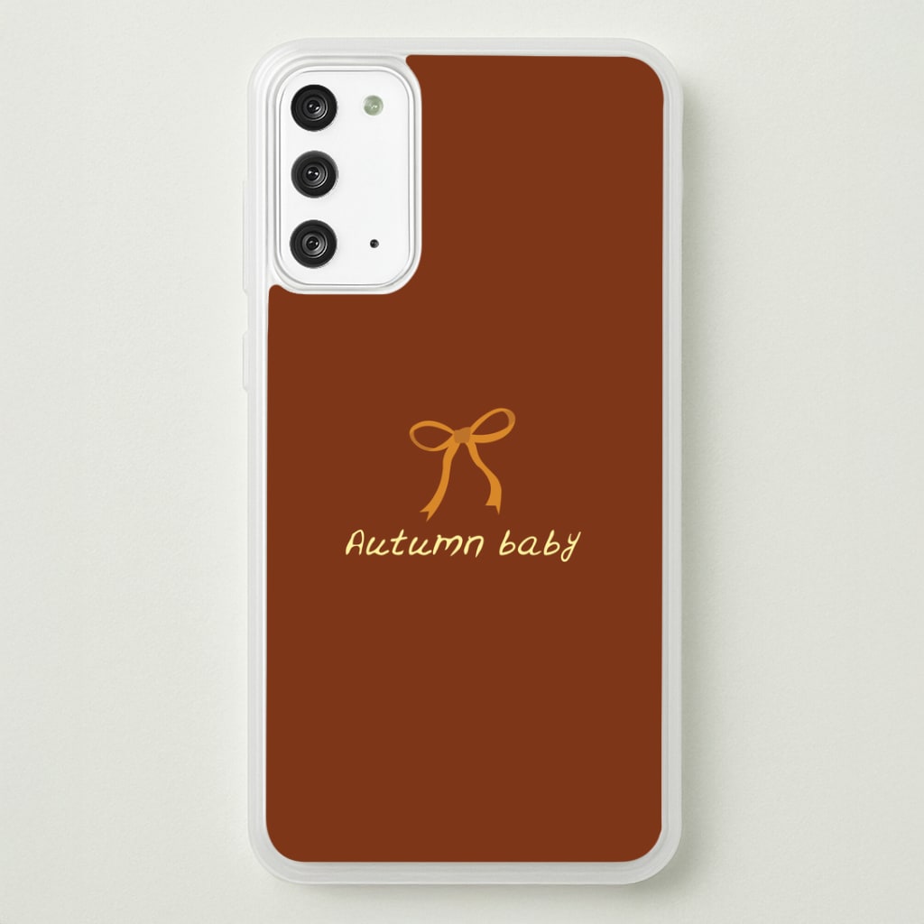 Autumn Baby Galaxy Note 20 Case