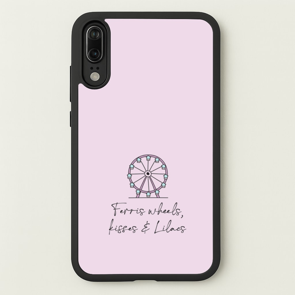 Ferris Wheels, Kisses & Lilacs Huawei P20 Case