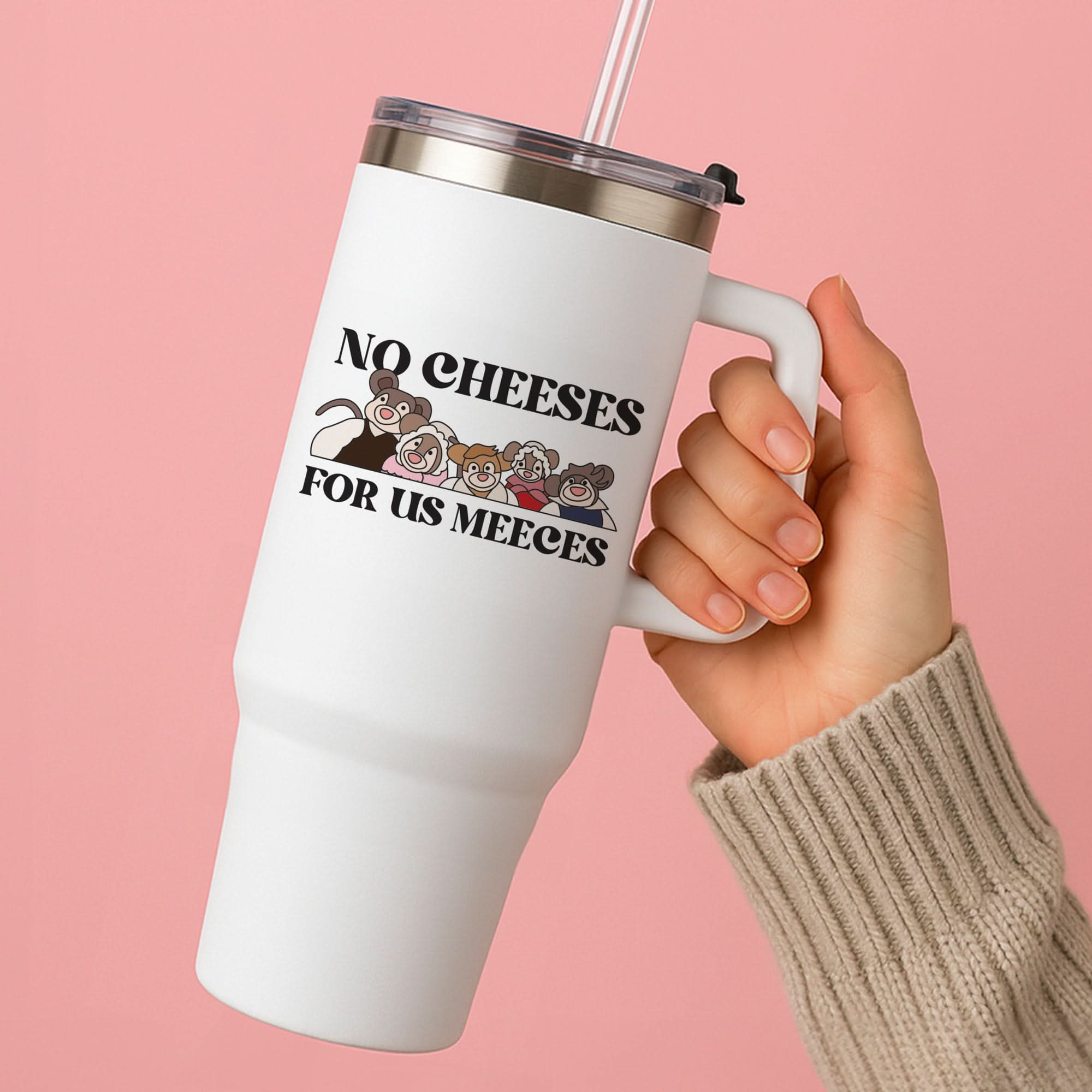 No Cheeses For Us Meeces II Tumbler