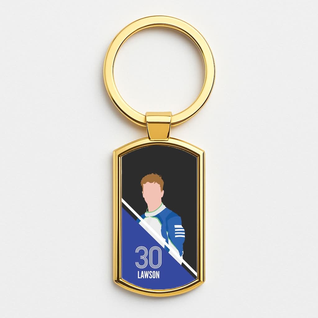 Lawson 2026 Gold Keyring