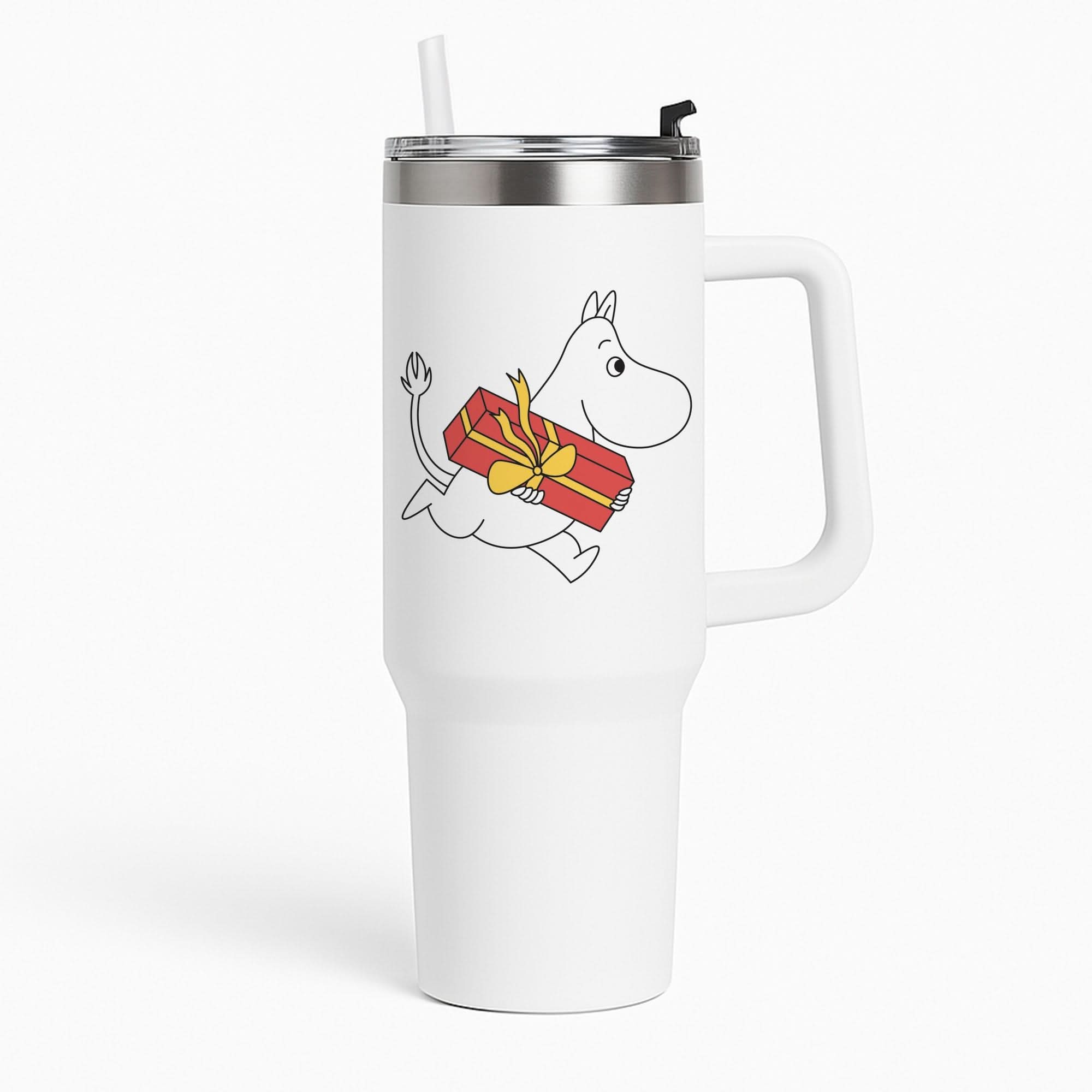 Red Present Moom Tumbler