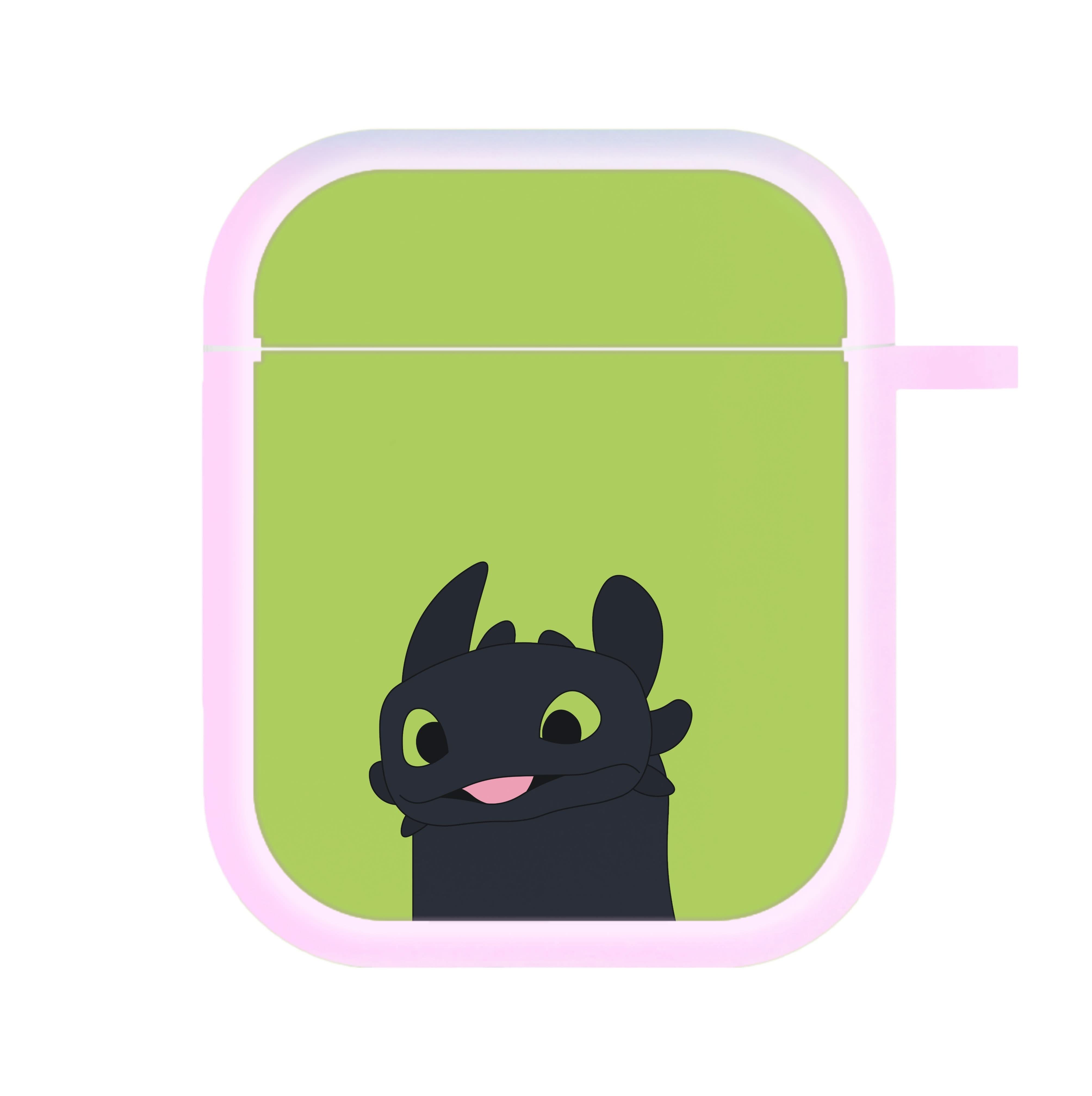 Black Fury Dragon AirPods Case