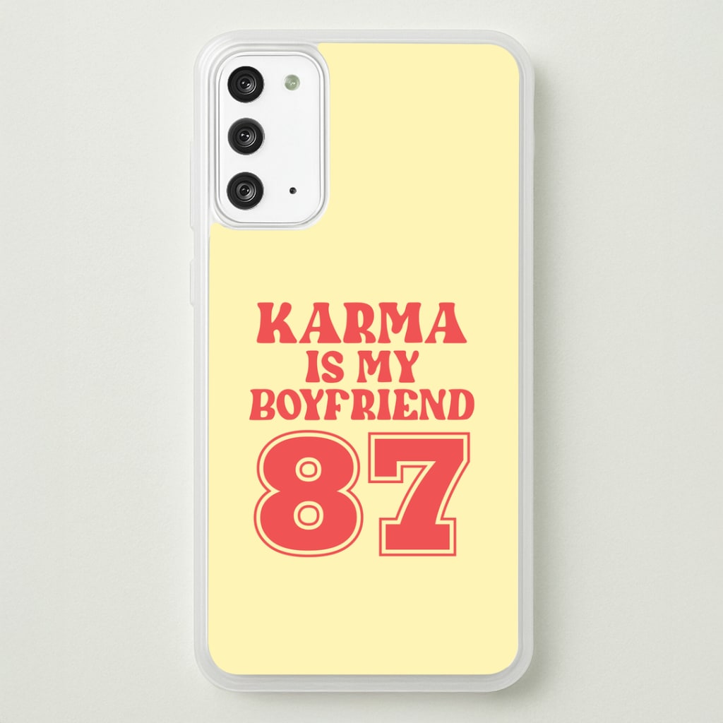 Karma Is My Boyfriend Galaxy Note 20 Case
