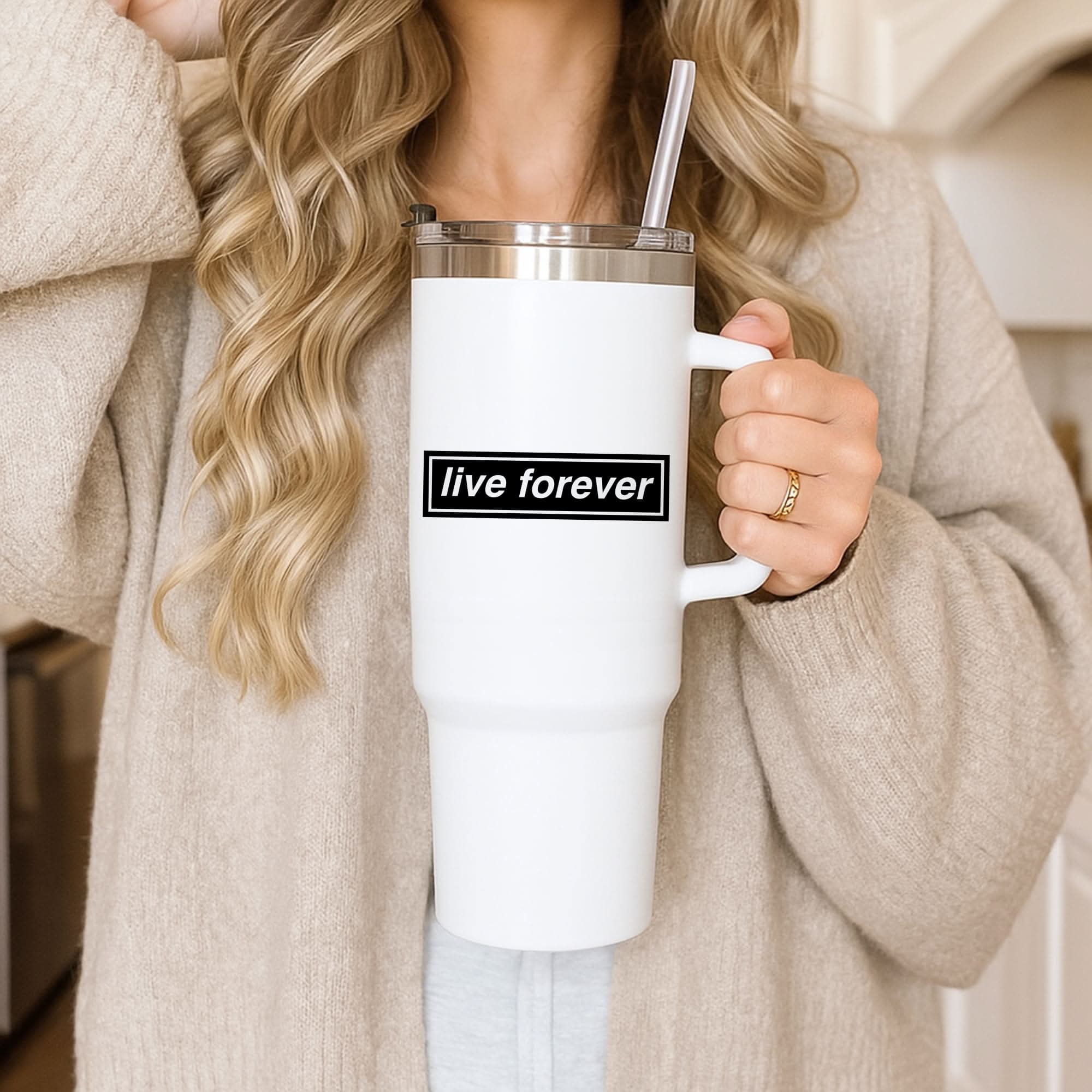 Live Forever Tumbler