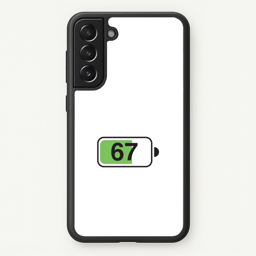 6 7 Battery Galaxy S21FE Case