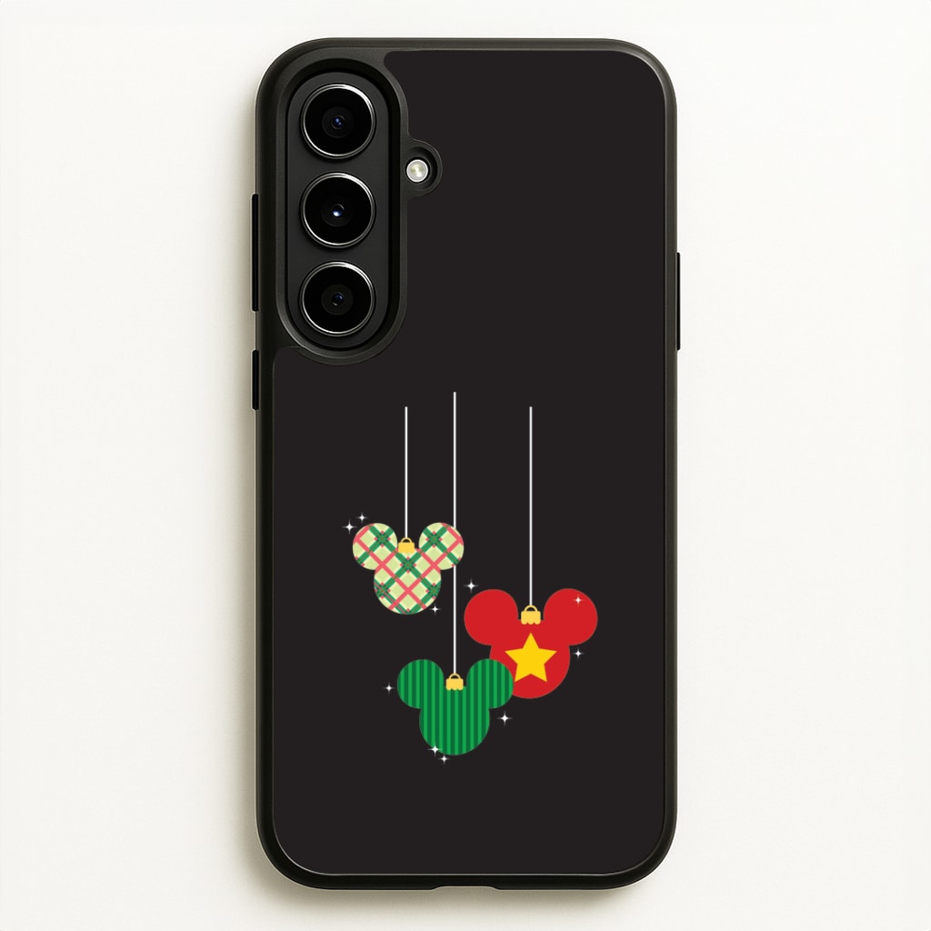 Cartoon Mouse Hanging Baubles Galaxy A56 Case