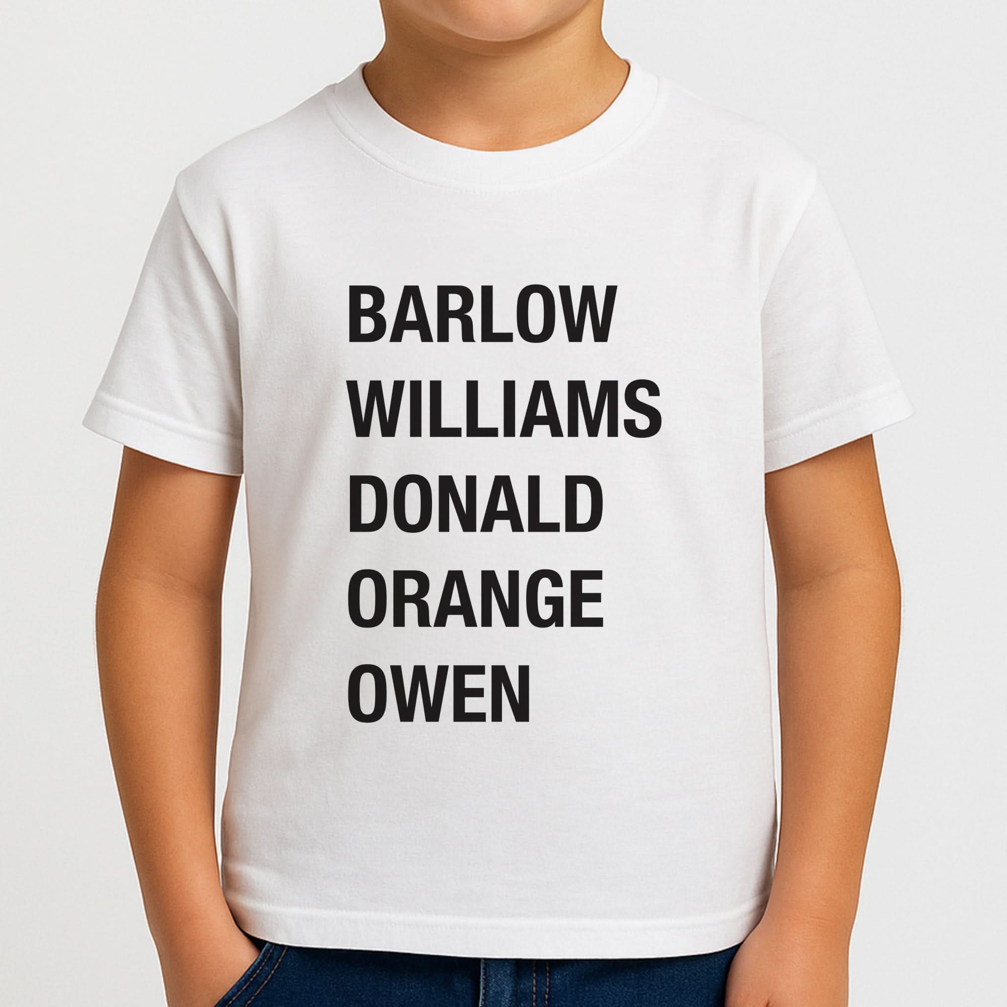 Take Band Members Names Boys T-Shirt