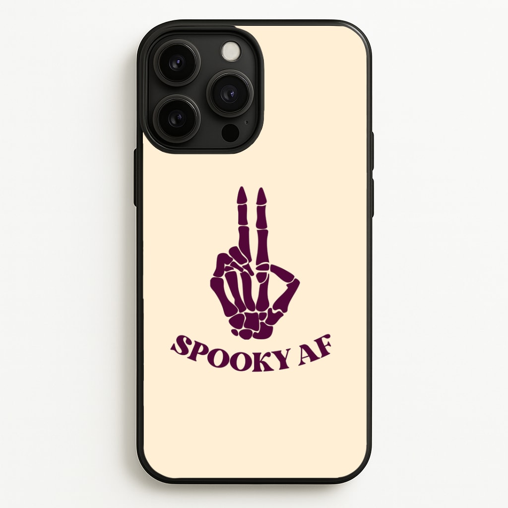 Spooky AF iPhone 13 Pro Case