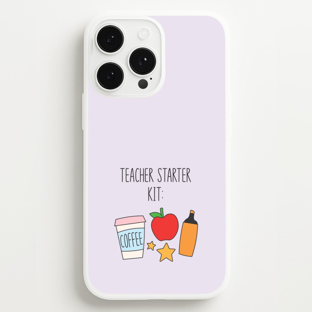 Teacher Starter Kit iPhone 13 Pro Case