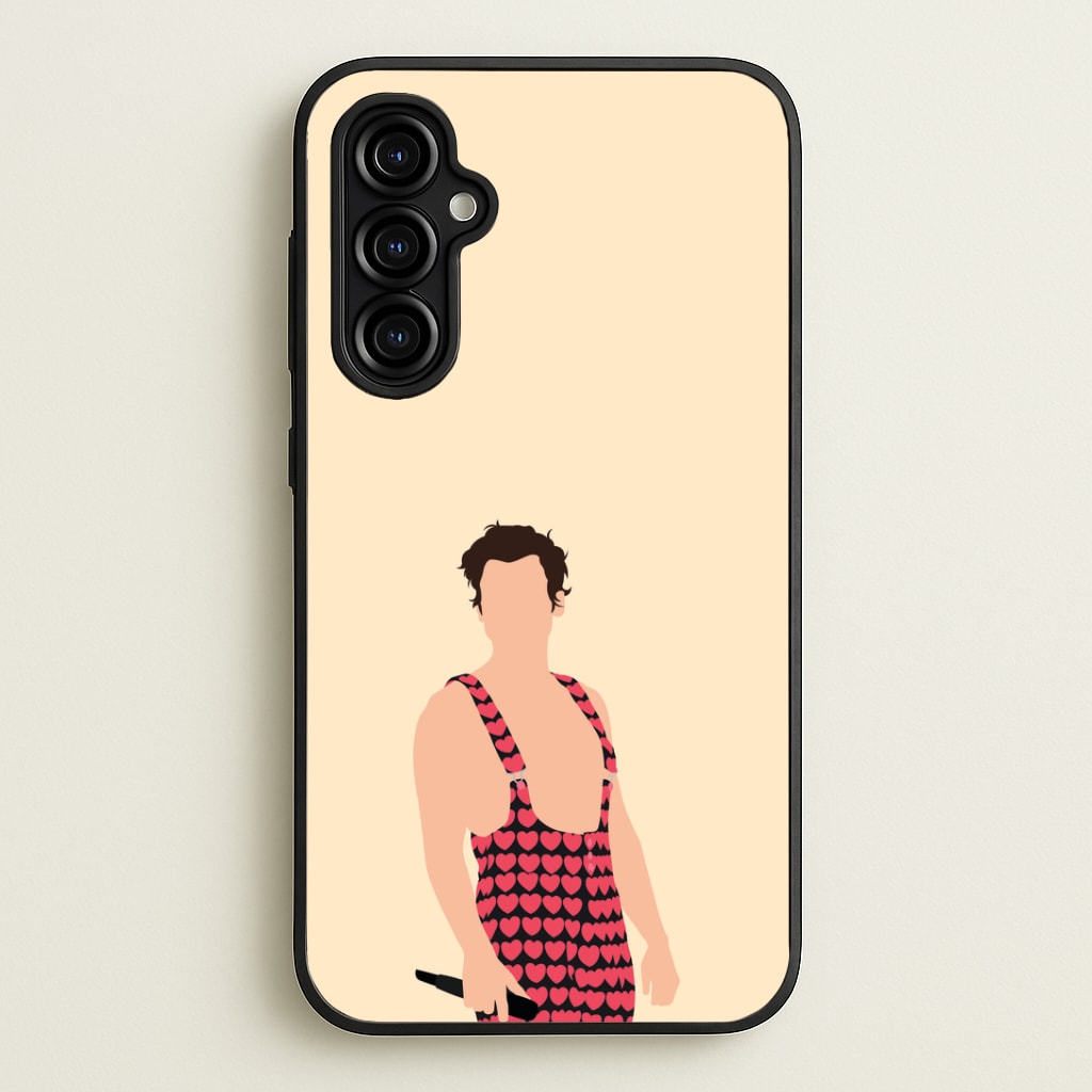 Harry Heart Jumpsuit Galaxy A54 Case