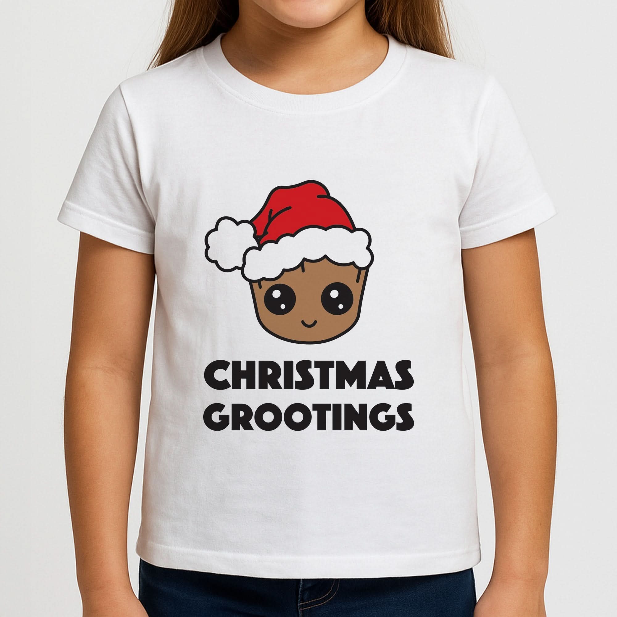 Christmas Grootings  Girls T-Shirt