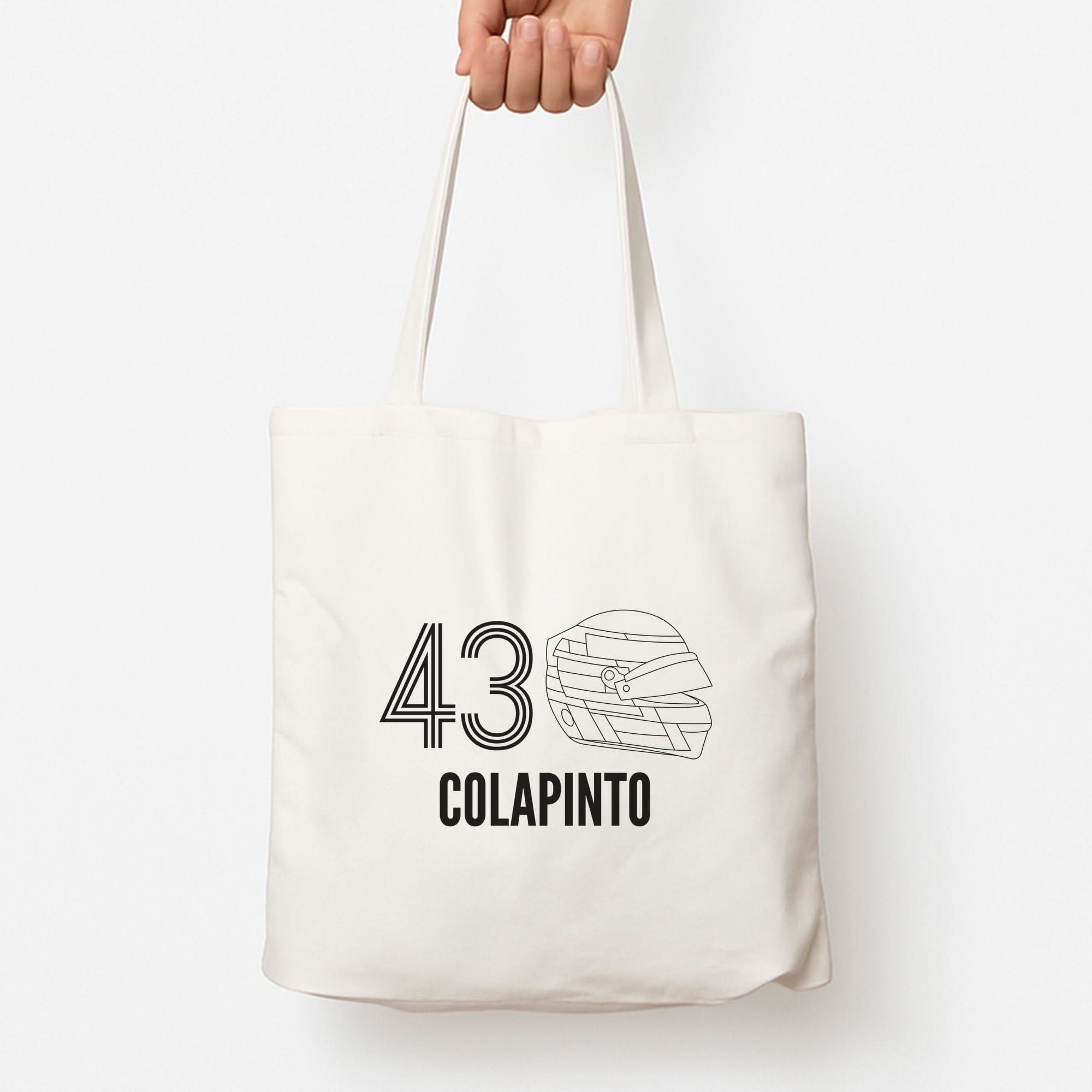 Colapinto Helmet 2026 Tote Bag