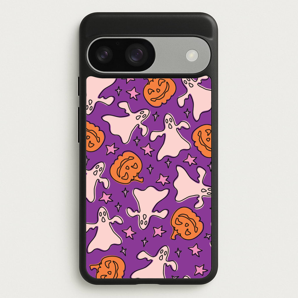 Abstract Halloween Pattern Google Pixel 9 / 9 Pro Case