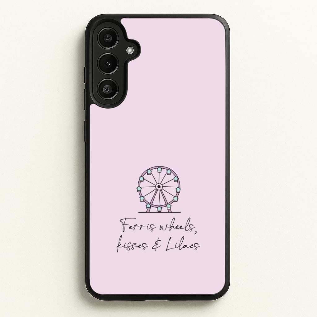Ferris Wheels, Kisses & Lilacs Galaxy A36 Case