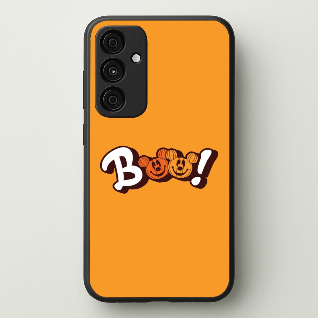 Pumkin Mouse Boo Galaxy A35 Case