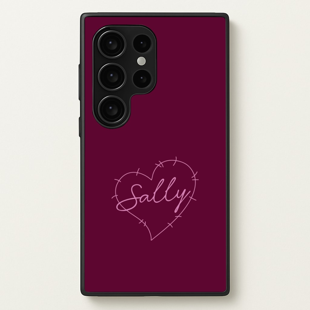 Stitched Heart Sally Galaxy S24 Ultra Case