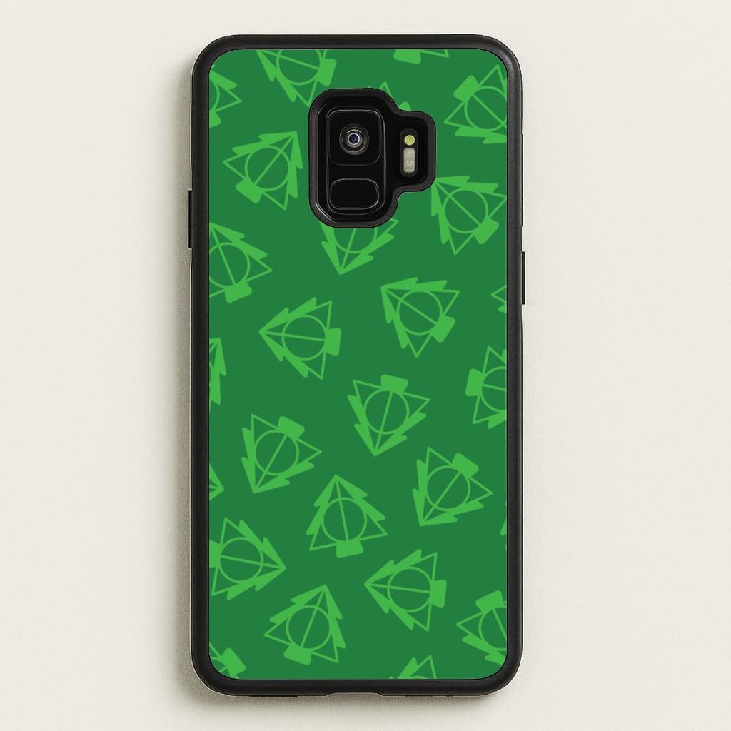 Christmas Tree Wizard Icon Pattern Galaxy S9 Case