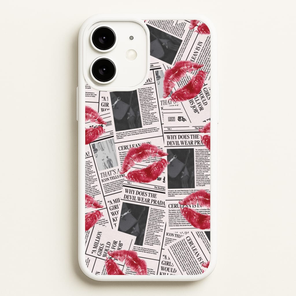 Front Page Kisses iPhone 11 Case