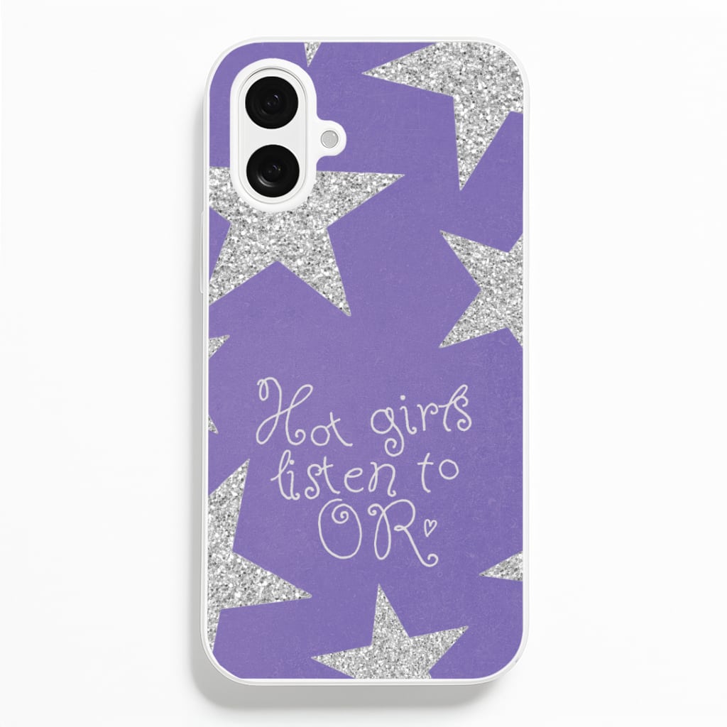Hot Girls Listen To OR iPhone 16 Case