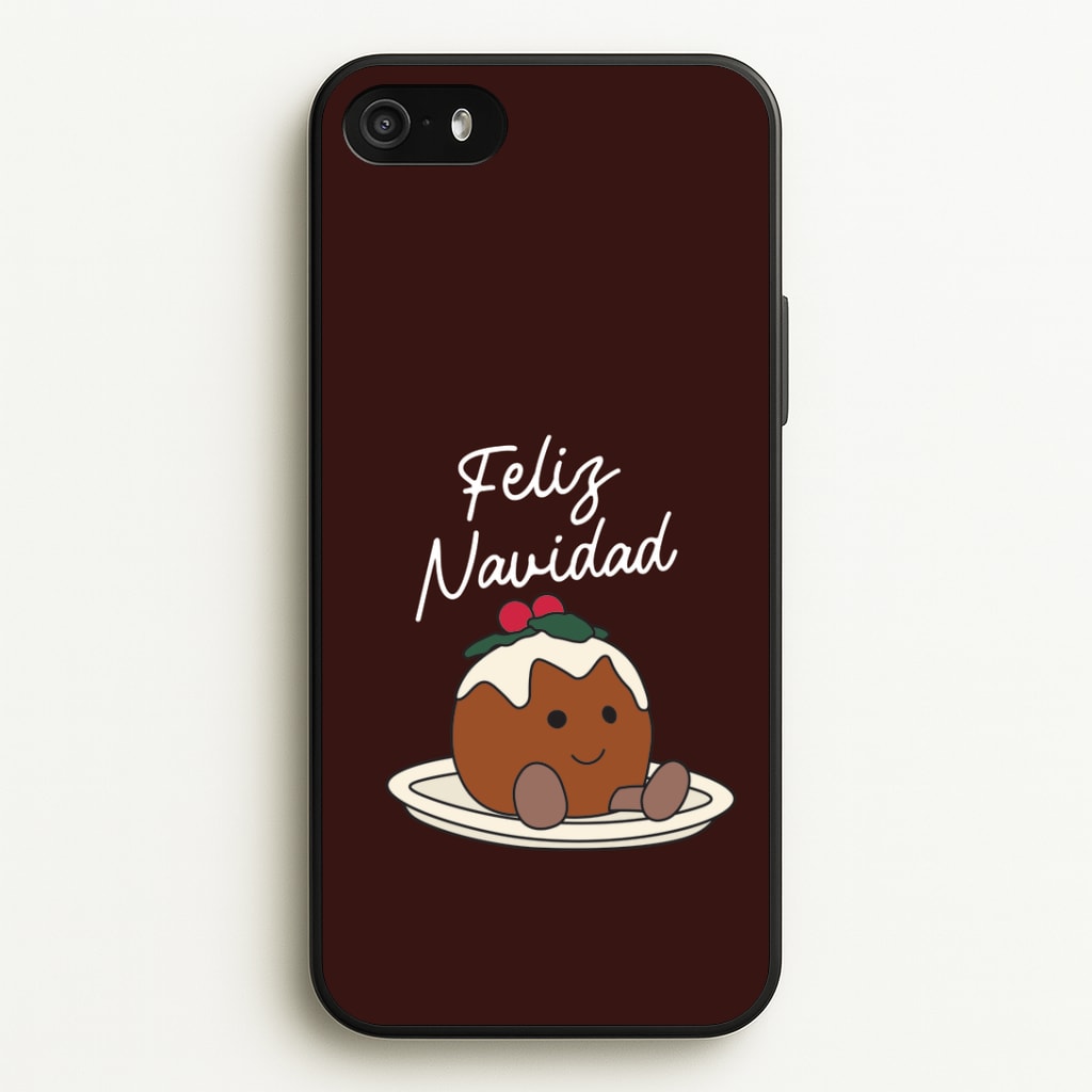 Christmas Pudding Plush iPhone 5 / 5s / SE 2016 Case